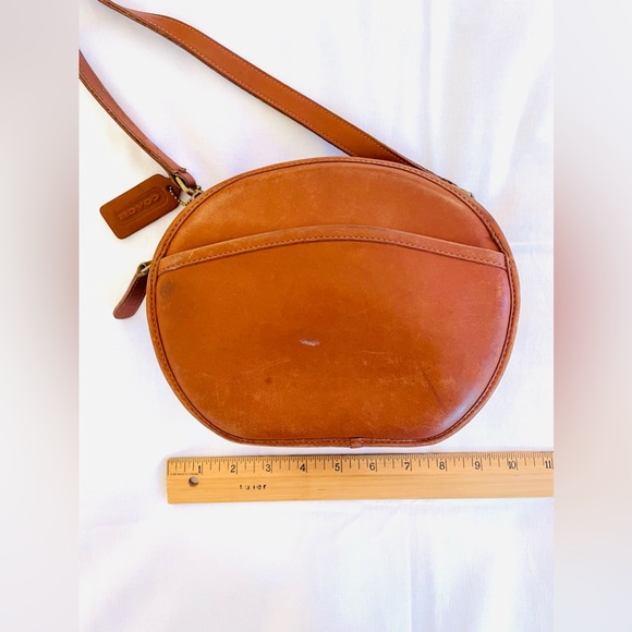 Vintage Coach Cognac Leather Canteen Bag - Picture 8 of 13